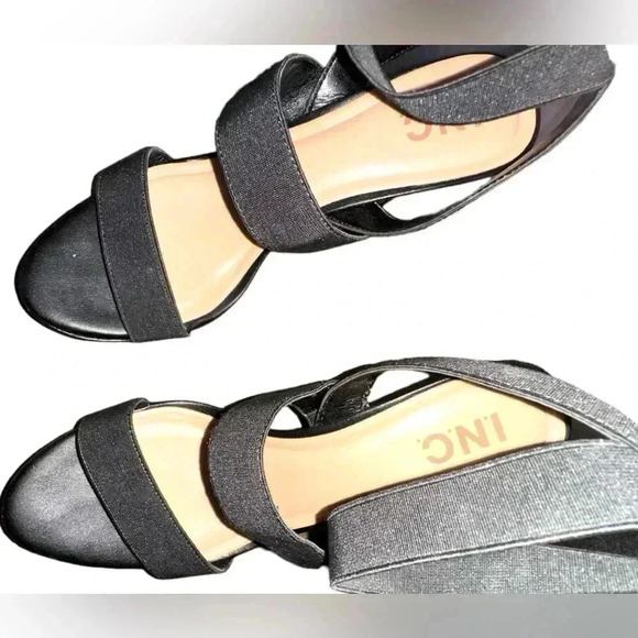 INC STRAPPY HIGH HEELED SANDALS - Picture 4 of 9